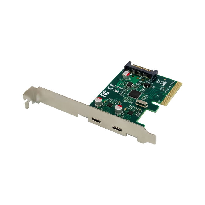 Conceptronic EMRICK07G Tarjeta de expansión PCIe x4 con 2 puertos USB-C 3.2 Gen 2 de 10 Gbps Conceptronic EMRICK07G Tarjeta de expansión PCIe x4 con 2 puertos USB-C 3.2 Gen 2 de 10 Gbps