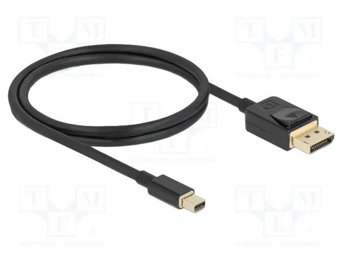 DeLOCK Cable Mini DisplayPort a DisplayPort 8K 60Hz 1m 84927 DeLOCK Cable Mini DisplayPort a DisplayPort 8K 60Hz 1m 84927