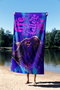 Mijölnir Toalla de Playa 70 Multicolor 70% Poliéster 30% Poliamida Tejido Microfilamento 70 x 130 cm