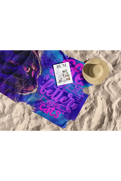 Mijölnir Toalla de Playa 70 Multicolor 70% Poliéster 30% Poliamida Tejido Microfilamento 70 x 130 cm Mijölnir Toalla de Playa 70 Multicolor 70% Poliéster 30% Poliamida Tejido Microfilamento 70 x 130 cm
