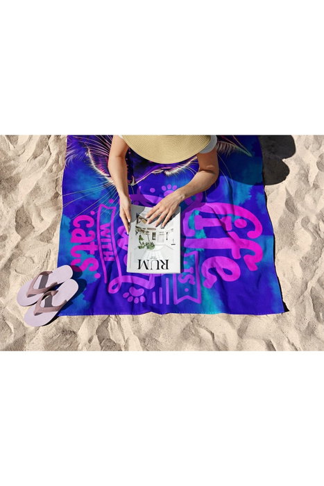 Mijölnir Toalla de Playa 70 Multicolor 70% Poliéster 30% Poliamida Tejido Microfilamento 70 x 130 cm Mijölnir Toalla de Playa 70 Multicolor 70% Poliéster 30% Poliamida Tejido Microfilamento 70 x 130 cm