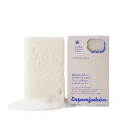 Esponjabon Mother Of Pearl Jabón y Esponja 2 en 1 para la Cara