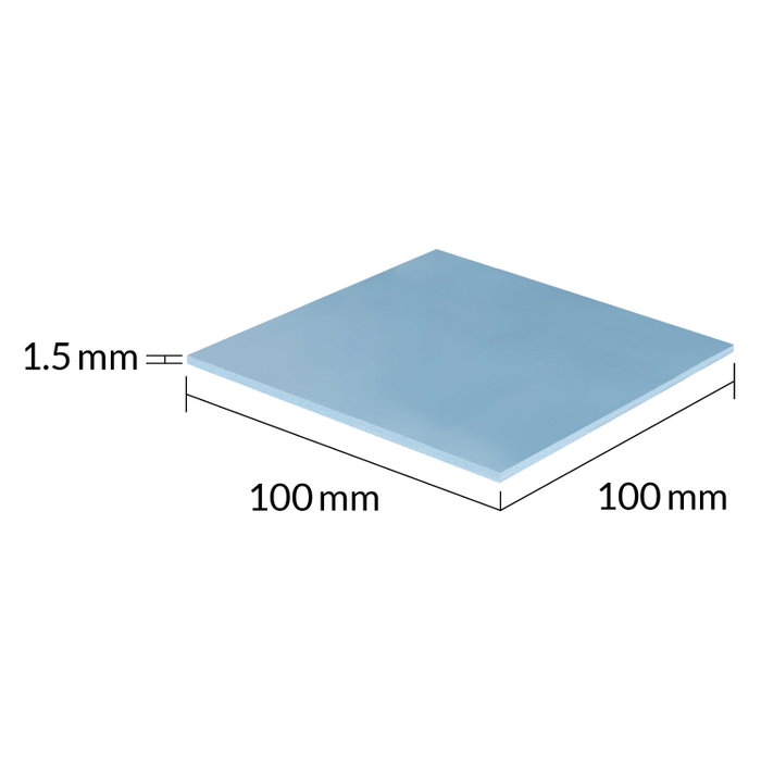 ARCTIC Almohadilla Pasta Térmica 100x100x1,5mm Azul ARCTIC Almohadilla Pasta Térmica 100x100x1,5mm Azul