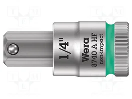 WERA Vaso Allen-bit Hex-Plus 1/4 pulgada Zyklop 28mm