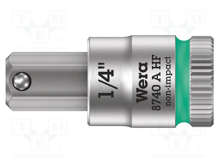 WERA Vaso Allen-bit Hex-Plus 1/4 pulgada Zyklop 28mm WERA Vaso Allen-bit Hex-Plus 1/4 pulgada Zyklop 28mm