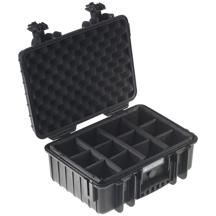B&W divider.system para PP.166 Type 4000 en Negro
