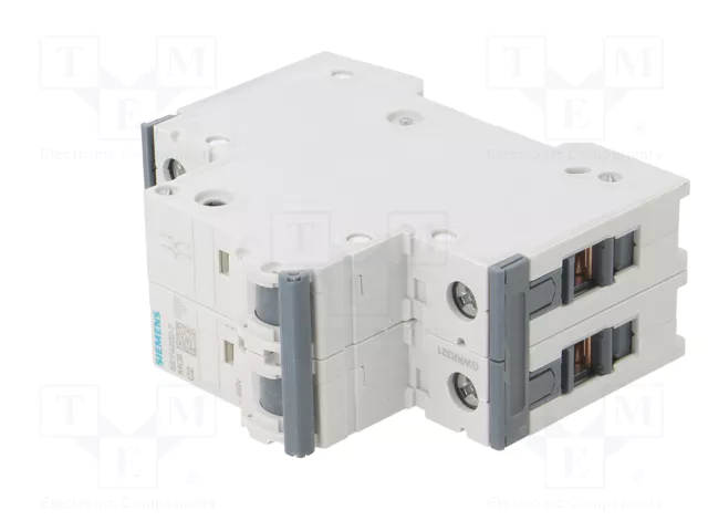 SIEMENS 5SY4202-7 Interruptor magnetotérmico 2A 2 polos 10kA SIEMENS 5SY4202-7 Interruptor magnetotérmico 2A 2 polos 10kA