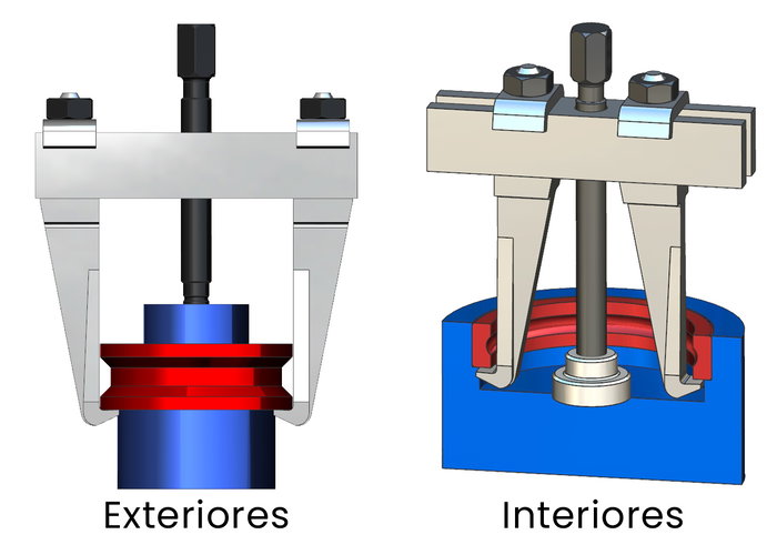 Forza Extractor de 2 Patas 390x600 mm