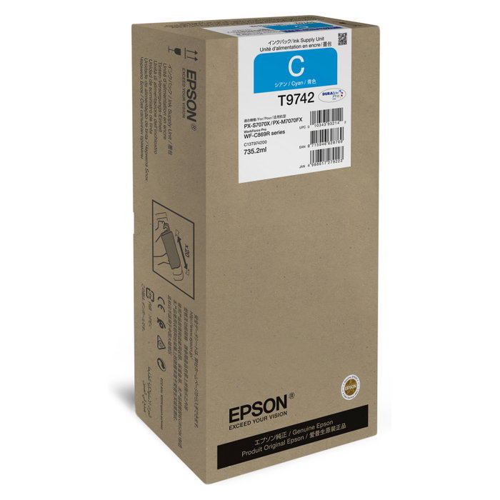 Epson T9742 Cyan XXL (C13T974200)