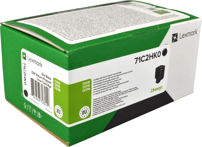 Lexmark 71C2HK0 Tóner Negro