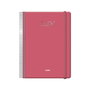 Agenda Anual (2026) Dohe Denver Espiral Tapa Extra Con Goma 150X210 D/P Rosa