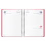 Agenda Anual (2026) Dohe Denver Espiral Tapa Extra Con Goma 150X210 D/P Rosa