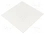 ORNO Panel Decorativo Blanco Mate 170x170x10mm