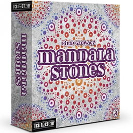 Juego de Mesa Mandala Stones en Español para 2-4 Jugadores, Juego Estratégico Abstracto de 30 Minutos para Mayores de 10 Años