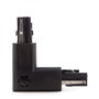 Conector L para Carril Trifásico Negro