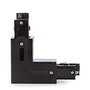 Conector L Carril Trifásico Negro