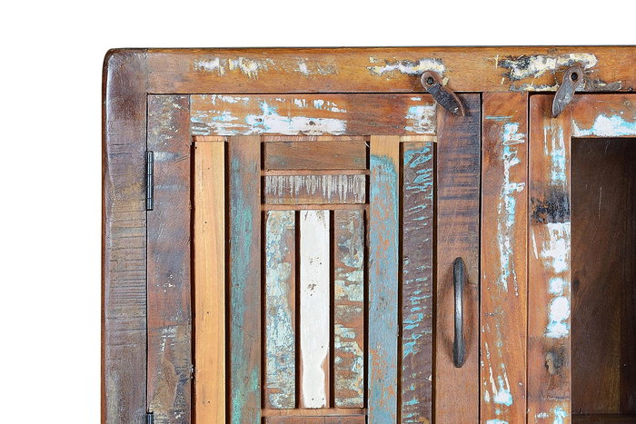 GINER Y COLOMER Vitrina Madera de Mango con Patas de Metal Multicolor GINER Y COLOMER Vitrina Madera de Mango con Patas de Metal Multicolor