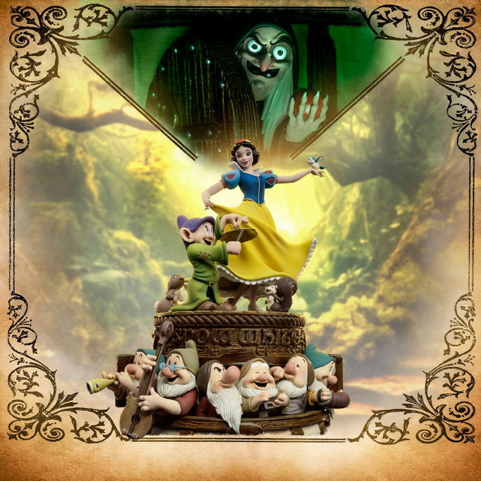 Iron Studios Estatua Blancanieves y Gruñón Deluxe Edition 1/10 Iron Studios Estatua Blancanieves y Gruñón Deluxe Edition 1/10