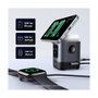 Ugreen Uno W709 Estación de Carga Inalámbrica 2 en 1 Qi2 Negro y Gris