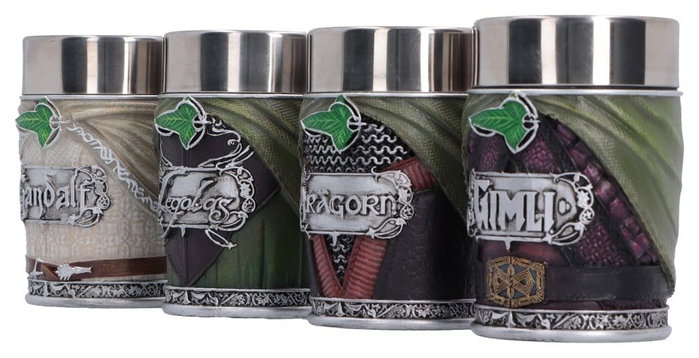 Nemesis Now El Señor de los Anillos Juego de mini tazas The Fellowship