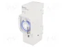 FINDER Programador de tiempo analógico SPDT 250VAC/16A
