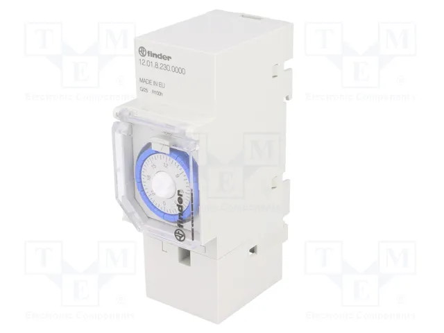 FINDER Programador de tiempo analógico SPDT 250VAC/16A