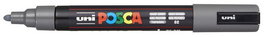 POSCA Marcador PC-5M No Permanente Punta Bala 1.8-2.5 mm Gris Profundo
