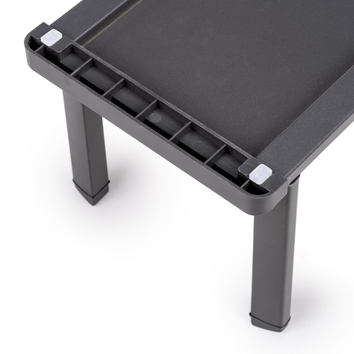 Emuca Portaplatos vertical Orderbox para cajón, 159x468mm, Aluminio y Plástico, Gris antracita