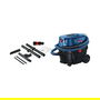 Bosch GAS 12-25 PL Aspiradora de Tambor 1250W Seca y Húmeda 21L Filtro HEPA 13 - Negro/Azul