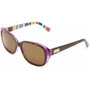Kate Spade HILDE-P-S-72P Gafas de sol moradas con cristal marrón