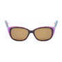 Kate Spade HILDE-P-S-72P Gafas de sol moradas con cristal marrón