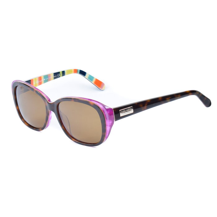 Kate Spade HILDE-P-S-72P Gafas de sol moradas con cristal marrón Kate Spade HILDE-P-S-72P Gafas de sol moradas con cristal marrón