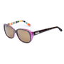 Kate Spade HILDE-P-S-72P Gafas de sol moradas con cristal marrón