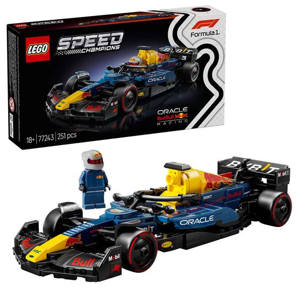 Lego Speed Champions 76922 Juego de Construcción Coche de Carreras Oracle Red Bull Racing RB20 Formula 1 para Mayores de 10 Años