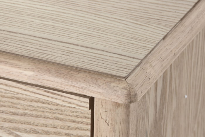 DKD Home Decor Cómoda de Abeto y MDF Natural con 6 Cajones