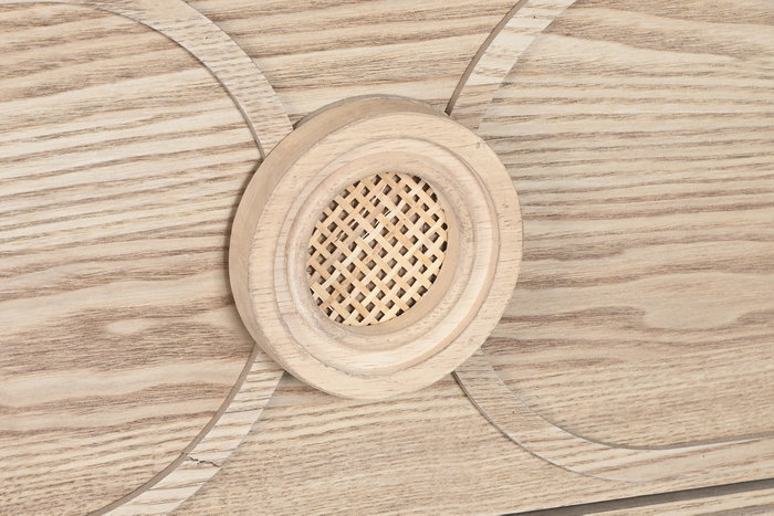 DKD Home Decor Cómoda de Abeto y MDF Natural con 6 Cajones
