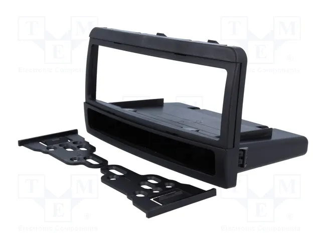 METRA Bastidor de montaje de radio para Ford Focus MK1 2000-2004, 1 DIN, Negro