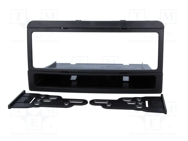 METRA Bastidor de montaje de radio para Ford Focus MK1 2000-2004, 1 DIN, Negro