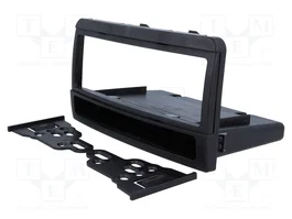 METRA Bastidor de montaje de radio para Ford Focus MK1 2000-2004, 1 DIN, Negro