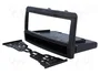 METRA Bastidor de montaje de radio para Ford Focus MK1 2000-2004, 1 DIN, Negro