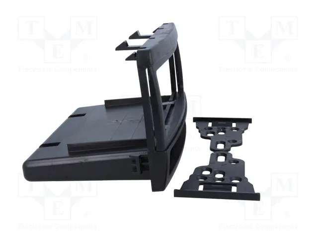 METRA Bastidor de montaje de radio para Ford Focus MK1 2000-2004, 1 DIN, Negro