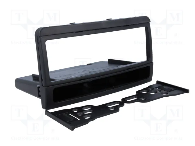 METRA Bastidor de montaje de radio para Ford Focus MK1 2000-2004, 1 DIN, Negro