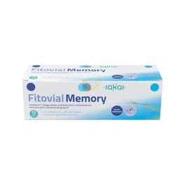 SAKAI Fitovial Memory 12 Viales, Suplemento Alimenticio, 12 Viales