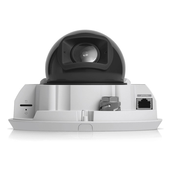 Ubiquiti UVC-G6-PRO-DOME-W Cámara de Seguridad IP Blanca, 8MP 4K, Visión Nocturna, Zoom Óptico 2.36x, PoE+, Interior/Exterior IP66