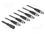 DeLOCK 86591 Cable divisor de CC 5,5 x 2,1 mm 1 x hembra a 6 x macho atornillable