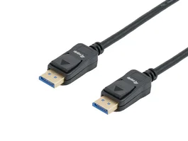 Equip Cable DisplayPort 2.1 119273, Macho a Macho 3 m, Hasta 16K 60Hz HDR HDCP 2.3, Compatible DSC, Negro