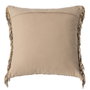 Ixia Cojín Beige Algodón/Terciopelo 50 x 50 cm