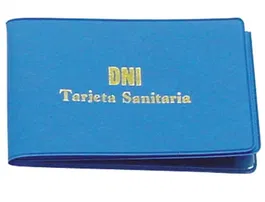 Funda Portacarnet Seguridad Social y DNI Opaca Saro PVC Transparente 96 x 62 mm