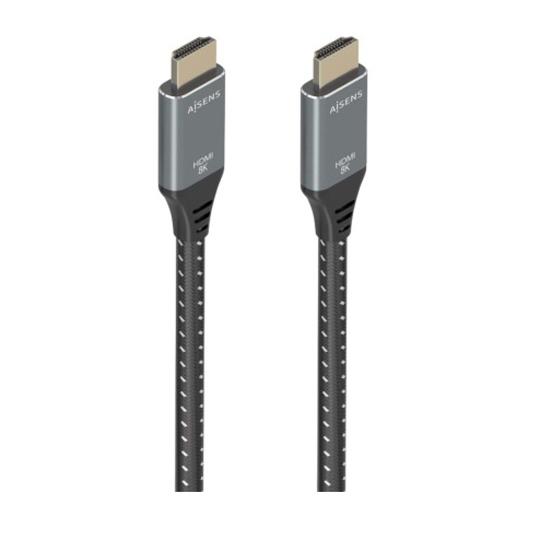 Aisens Cable HDMI 2.1 8K de 7m Gris/Negro Aisens Cable HDMI 2.1 8K de 7m Gris/Negro