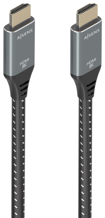 Aisens Cable HDMI 2.1 8K de 7m Gris/Negro Aisens Cable HDMI 2.1 8K de 7m Gris/Negro